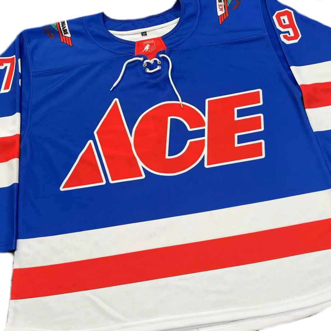 PowerPlay customs Premier sublimation custom hockey jersey showing premium sublimation, a tailored fit and durable construction for everyone pro to beer league.